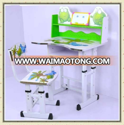 Adjustable Carton Folding Children Kids Study Table and Chair Set