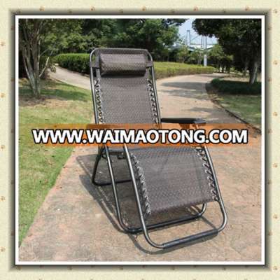 Portable Folding Chair Zero Gravity Chair with Pillow