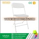 general use stackable plastic chair/modern wholesale party folding chair white garden plastic chair outdoor